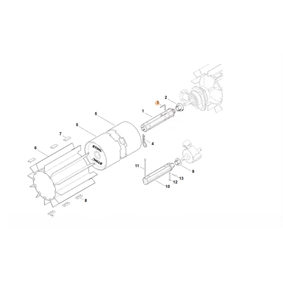 STIHL  Trzpień 4601 738 1500